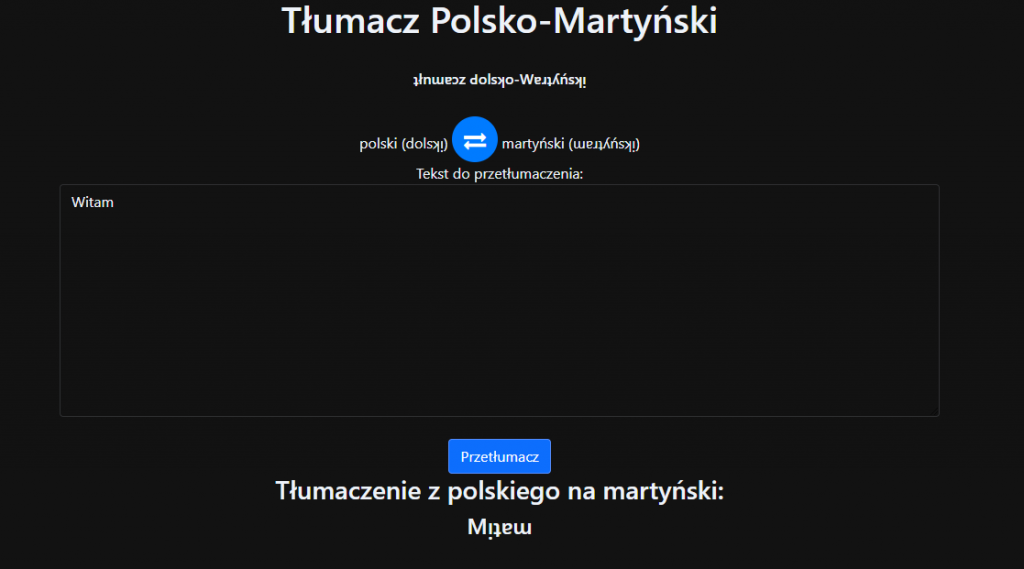 Tłumacz Polsko-Martyński